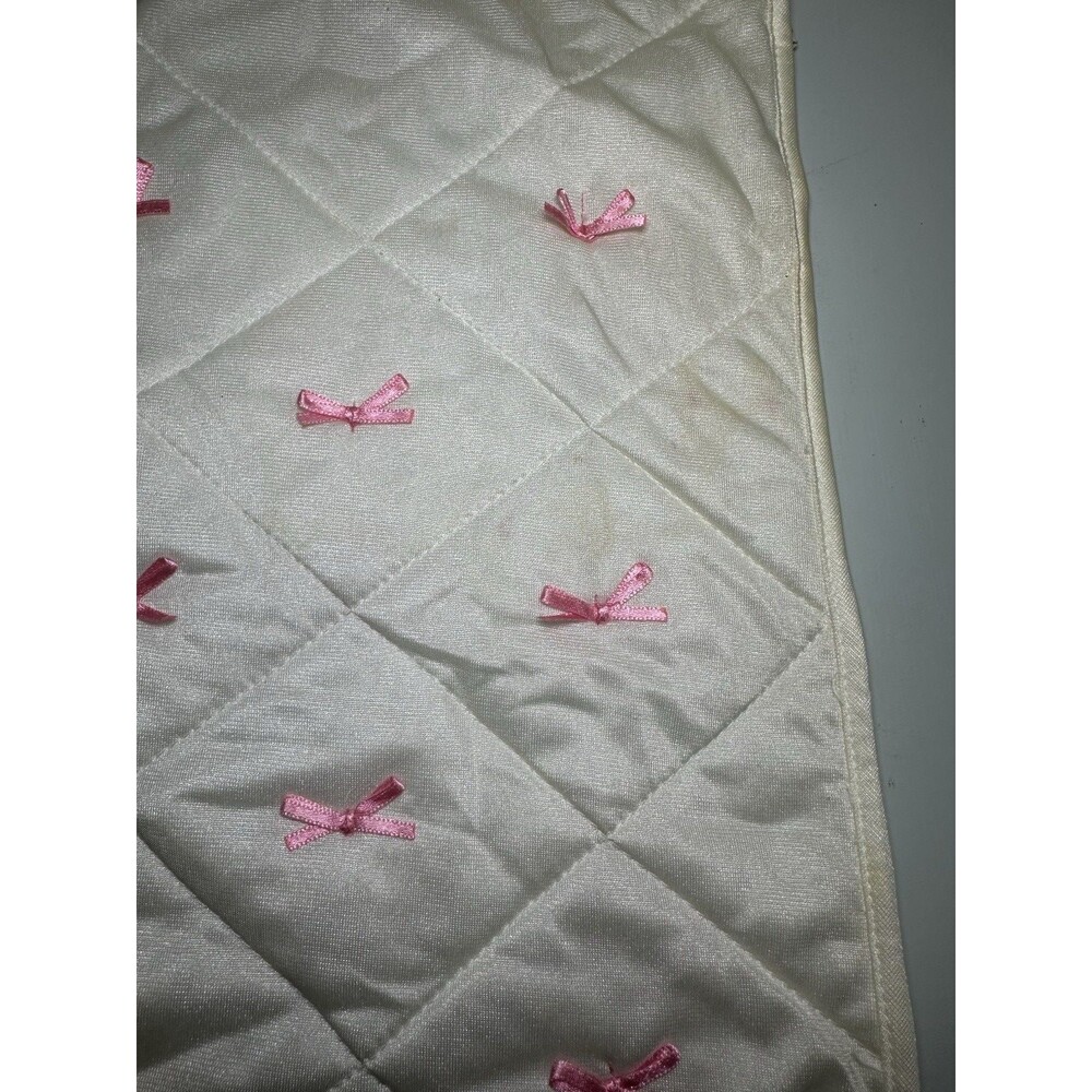 Vintage 1987 Barbie Sweet Roses Ribbons & Roses Bed Comforter Replacement‎ - Picture 9 of 11